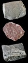 Set of rocks and minerals Ã¢ââ10 Royalty Free Stock Photo